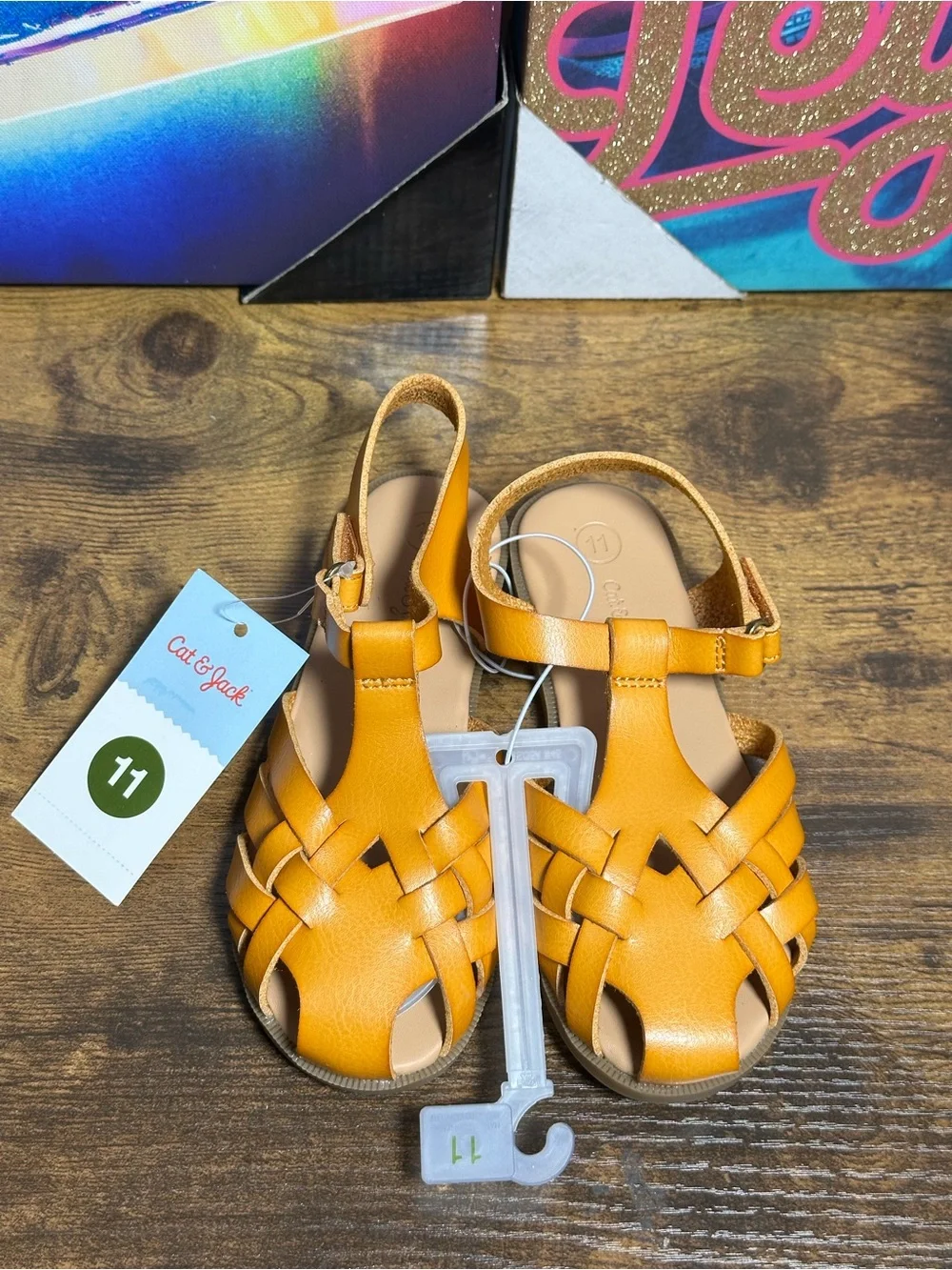 Cat & Jack Ella Sandals size 11